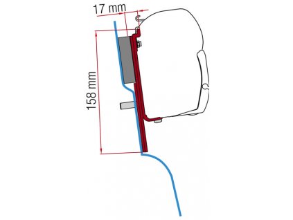 Adaptér markýzy Fiamma pro markýzu F45
