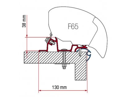 Adaptér Fiamma Kit Caravan Standard
