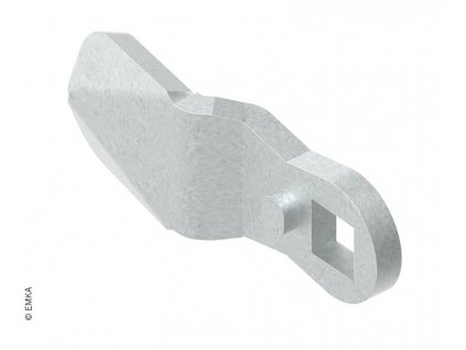 Jazýček pro bezpečnostní pojistku dveří, výška: 13 mm, délka: 45 mm