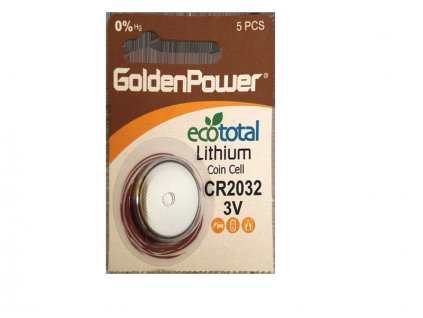Lithiová baterie CR2032