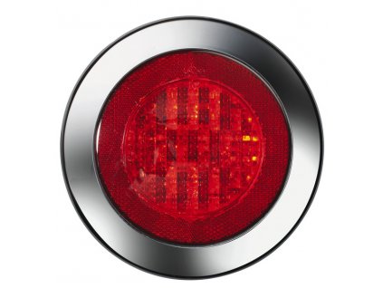 LED mlhové světlo kulaté s reflektorem, 12V