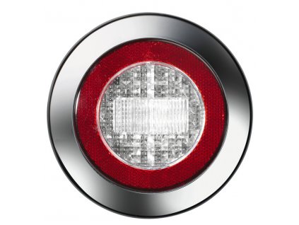LED couvací světlo s reflektorem 12V 3W čiré IP67, 500 mm kabel