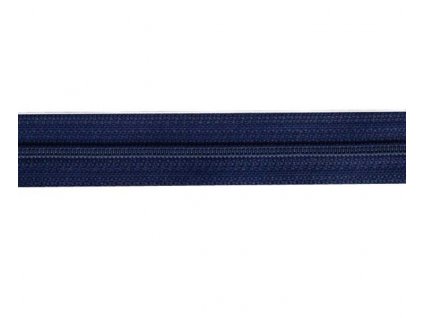 Nekonečný zip na metry v modré barvě, šířka 2,5 cm