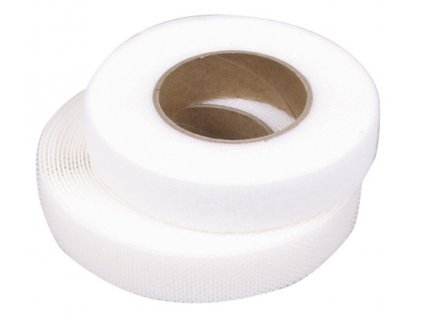 Suchý zip 20 mm (bílý) 5 m dlouhý