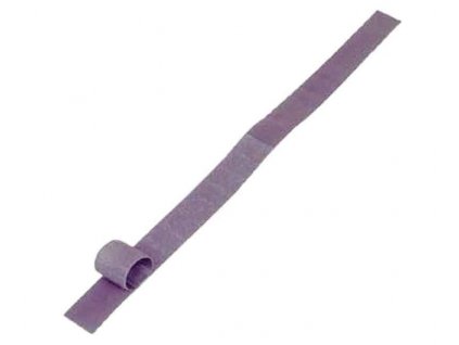 Samolepicí páska na suchý zip 10 mm široká na metr Barva: šedá