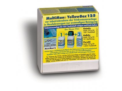 MultiMan YellowBox 125 Box pro uvedení do provozu
