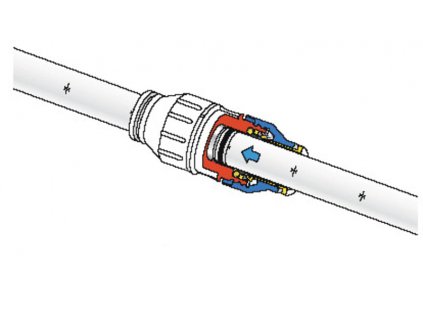 Podpěrná objímka Superseal 12 mm pro trubku Speedpex