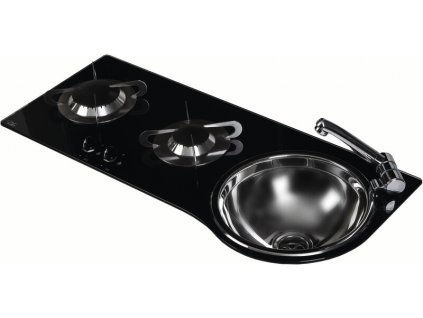 Kombinovaný dřez s plynovým vařičem CAN - model PV1364