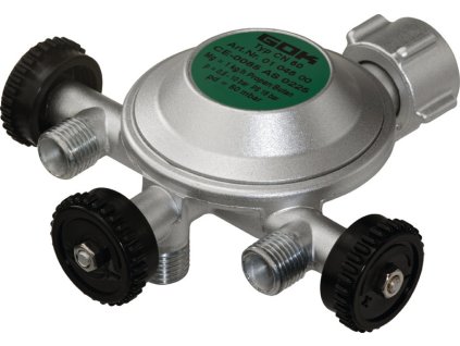 Regulátor tlaku GOK se 3 výstupy 50mbar SB