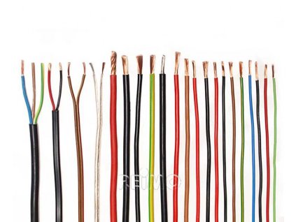 Automobilový kabel, černý, 2,5 mm²