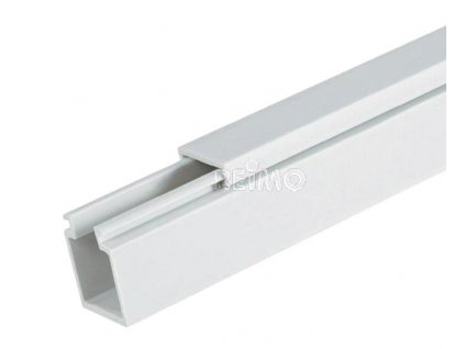 Kabelový kanál 15x15x2000mm se spodní perforací a krytem