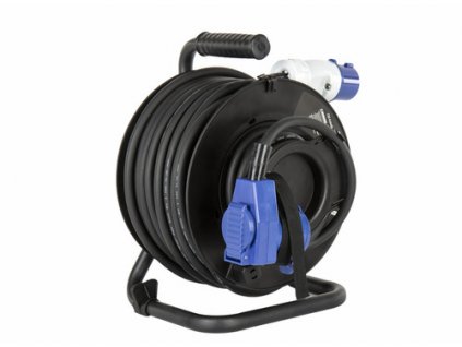 Carbest CEE kabelový buben H07RN-F 3G2,5 mm, 25 m úhlová spojka