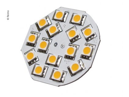 Carbest LED žárovka G4, 3W, 200 lumenů, 15x teplá bílá SMD,