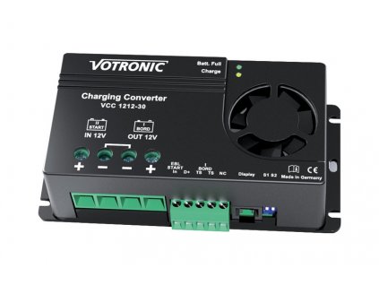 Nabíjecí měnič 12V/30A 12V nabíječka DC/DC / booster, VCC 1212-30