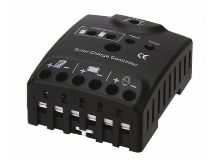 Carbest Solární regulátor nabíjení 12 V/24 V - 15A - PWM regulátor nabíjení