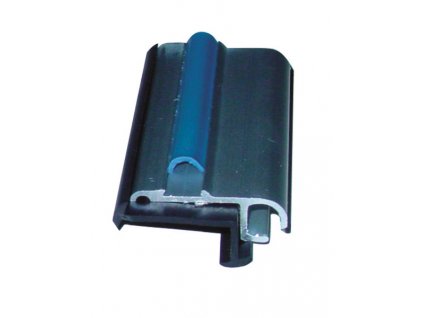 Stahovací pás markýzy hliníkový stříbrný, 27x11mm, 2m