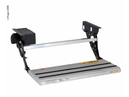 Elektrický 1stupňový schůdek - šířka nášlapu 523 mm