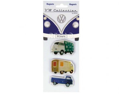 VW Collection T1 Bulli Bus Magnet Set of 3 - Užitková vozidla