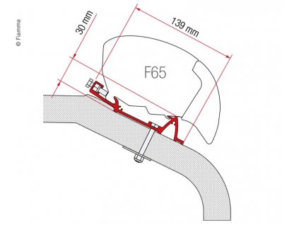 Adaptér F65 LMC TEC 400cm