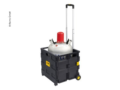 Skládací přepravní vozík na plynové lahve