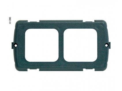 Montážní rám CBE, 2cestný MAT2NL/G břidlicově šedý RAL7015