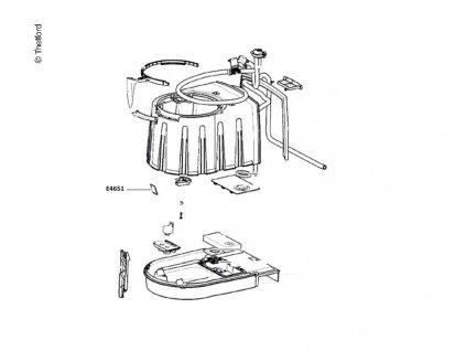 Deska plošných spojů pro 1stupňový indikátor hladiny