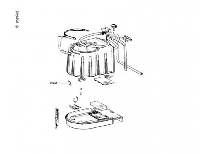 Deska plošných spojů pro dvoustupňový indikátor hladiny
