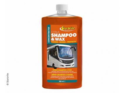 Citrusový šampon s voskem500ml