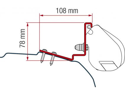 Adaptér pro markýzu F35 Pro Dreamer