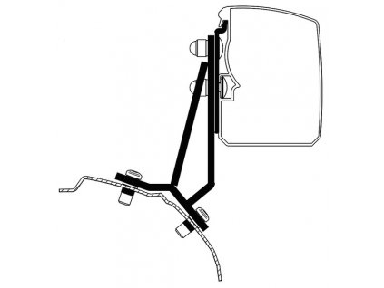 Markýza Thule 3200, adaptér Ford Transit/Tourneo Custom Fixed LHD