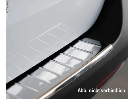 Ochranný kryt nárazníku z broušené nerezové oceli Carbest - Fiat Talento/Opel Vivaro/Renault Trafic
