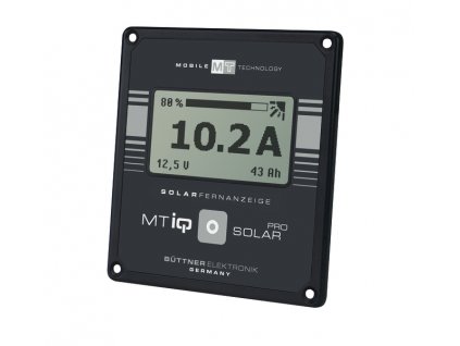 Univerzální solární dálkový indikátor, MT iQ Solar Pro, černý, 95x90x22 mm