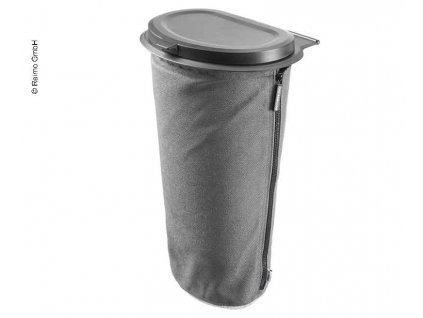 Odpadkový koš Flext, 5 litrů, šedý