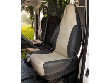 Potah sedadla Fiat Ducato od 2014 šedý/béžový