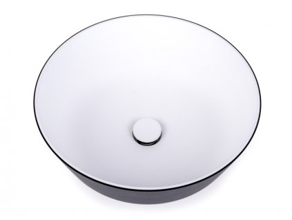 Kulaté umyvadlo z materiálu Ocritech - moderní design