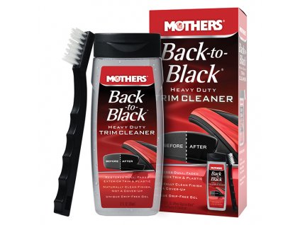 Mothers Back-to-Black Heavy Duty Trim Cleaner Kit - 355 ml