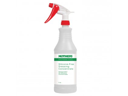Mothers Professional Silicone-Free Dressing Concentrate Spray Bottle - dávkovací lahvička s rozprašovačem pro přípravek na rychlou obnovu povrchů, 946 ml