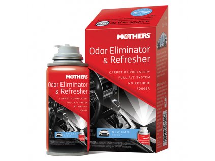 Mothers Odor Eliminator  Refresher - osvěžovač vzduchu a pohlcovač pachů v interiéru a klimatizaci, vůně New Car, 57 g