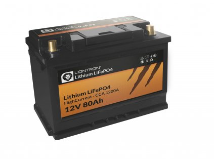 LIONTRON HighCurrent 12,8V 80Ah / CCA 1200A