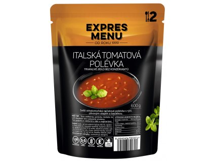 Italská tomatová polévka (2 porce)