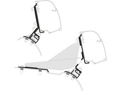 Adaptér pro markýzu Thule Omnistor 4200 - pro dodávky PSA Minivan G2