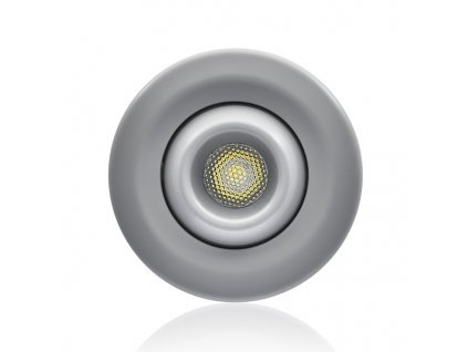 LED zapuštěné bodové světlo, plast - Ø 70 mm