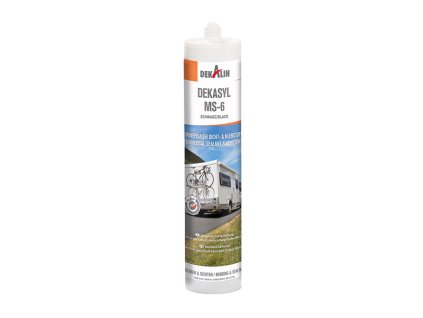 DEKAsyl MS-6 elastický tmel a lepidlo, kartuše 310 ml - černý