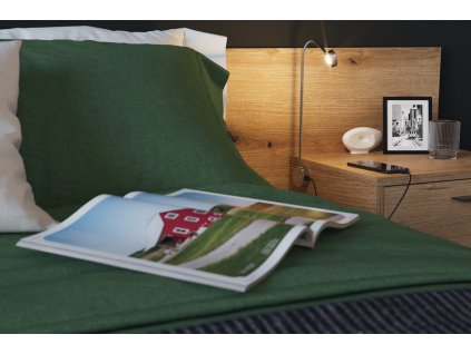 Flexibilní LED lampička na čtení, 12V, USB port