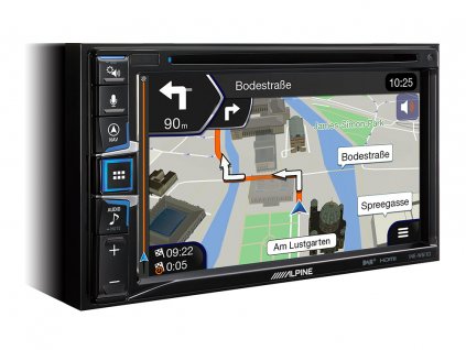 INE W611D built in Navigation Maps