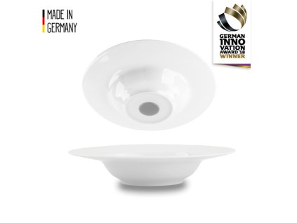 Magnetický porcelánový talíř Silwy GOURMET, 2 ks