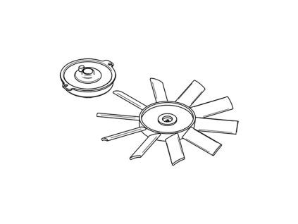 Motor s ventilátorem Thule Vent 12 V