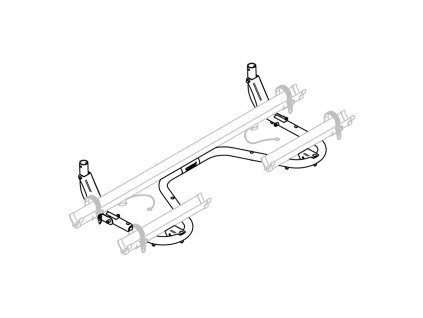 Držák kolejnice Thule Caravan Superb