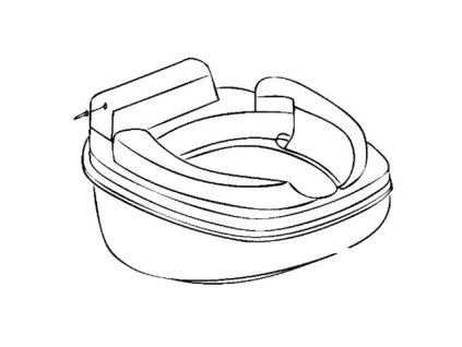 Toaletní mísa C200