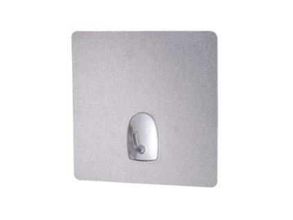 Samolepicí háčky STRONG S, sada 2 ks, průhledné, max. nosnost 3 kg